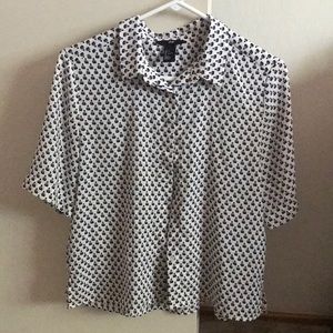 H&M Button Down Top